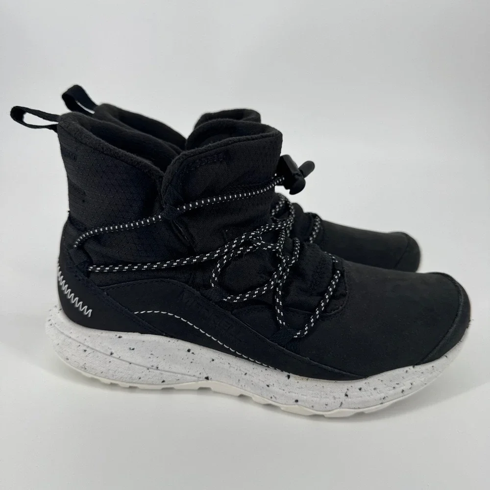 Merrell Bravada 2 Thermo Demi WP Black Waterproof Winter Boots J036786 Womens 8